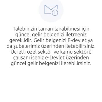 Yapı Kredi Bankası Bursa/Setbaşı Şubeye İbraz Ettiğim Gelir Belgem Gözükmüyor
