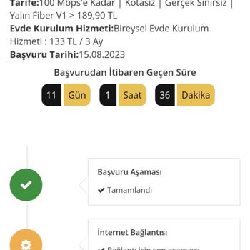 Millenicom Sonuçlanmayan İnternet Bağlantısı