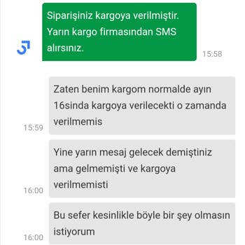 Aliyo.com.tr Ürün Elime Ulaşmadı