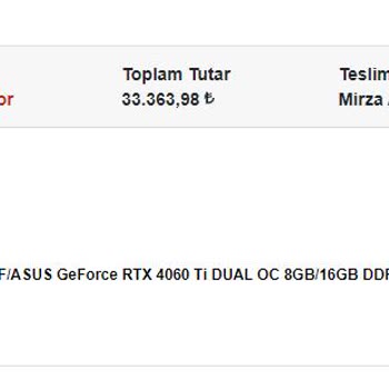İtopya Bilgisayar Geç Kargolanma Sorunu