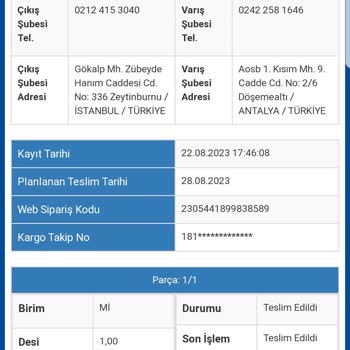 Sürat Kargo Döşemealtı Şubesi Hep Hata Yapar