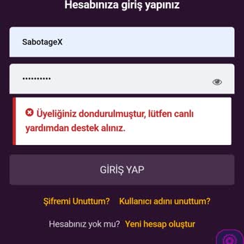MilanoBet Hesabımın Dondurulması Konusunda Kimse Yardımcı Olmuyor