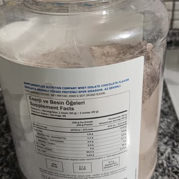 Supplementler Whey Protein Tozu Bozuk Çıktı