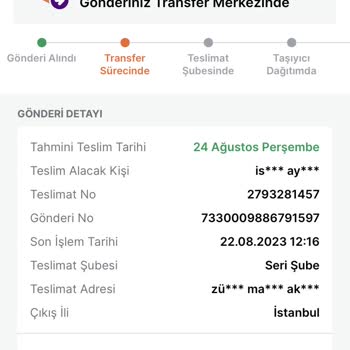 Trendyol Express 4 Gündür Kargomu Bekletiyor