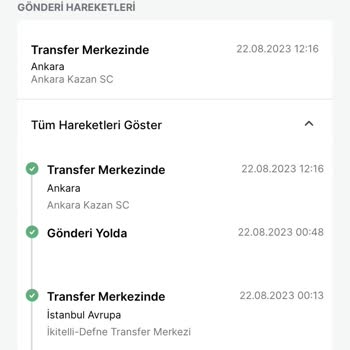 Trendyol Express 4 Gündür Kargomu Bekletiyor