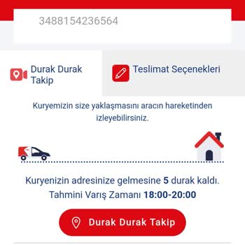 Aras Kargo Kargonun Teslim Edilmiş Gösterilmesi