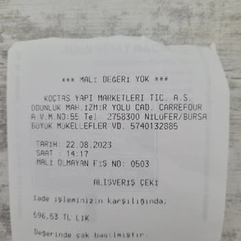 Koçtaş Tan Bestway Yatak Şikayeti