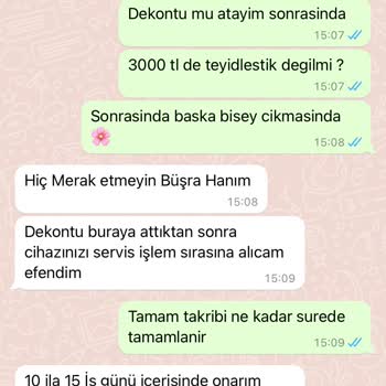 Robot Hastanesi Ürün 35 Gün Oldu Yollanmadı!