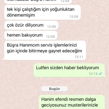 Robot Hastanesi Ürün 35 Gün Oldu Yollanmadı!