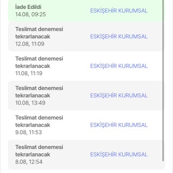 MNG Kargo'nun Adrese Teslimat Yapmaması