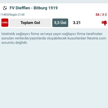 Nesine Veri Hatası İle Paramızı Vermiyorlar