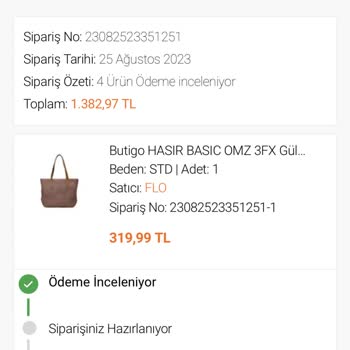 FLO Ayakkabı FLO Mükerrer İşlem Yapılmayan İade