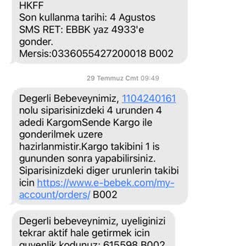 ebebek İadem Yapılmıyor Parama El Konuldu