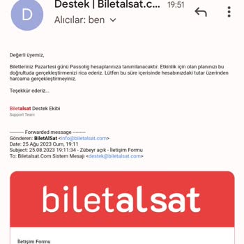 Biletalsat.com Biletim Yatmadı Sorun Yaşıyorum