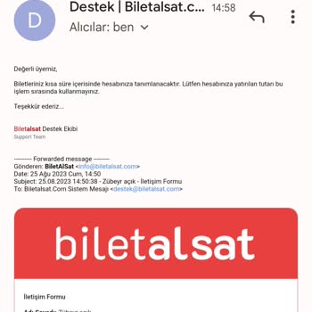Biletalsat.com Biletim Yatmadı Sorun Yaşıyorum