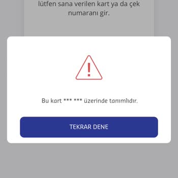 Sodexo Mobil Uygulama Sorunu