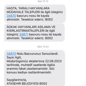 Ataşehir Belediyesi İlgisizliği Veteriner Bölümü