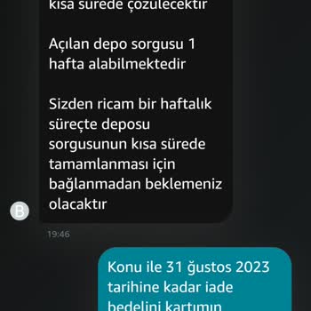 Amazon Ürün İle İlgili Mağdur Etti