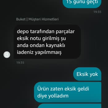 Amazon Ürün İle İlgili Mağdur Etti