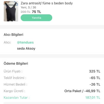 Dolap 250 TL Üstü Satıcıya Kargo Ücreti Kuralı