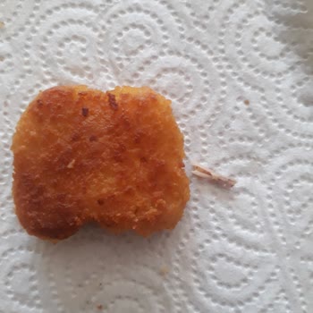 Erpiliç Nugget İçinden Çıkan Kemik Parçası