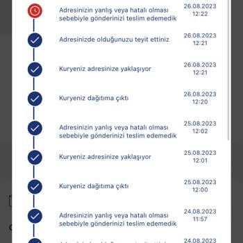 Aras Kargo Personel Tavrı!