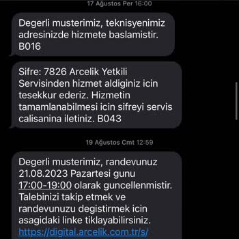 Arçelik Buzdolabı Yetkilileri Şikayet