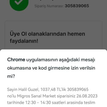 Migros Stok Ta Olmayan Ürün Satışı