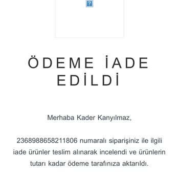 Madame Coco 3450 TL'lik Alışverişimin Tamamının Geri İadesini Yapmıyor