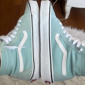 Sneaks Up Sitesinden Vans Mavi Sneakers Aldım Sol Tekinin Rengi Soluk