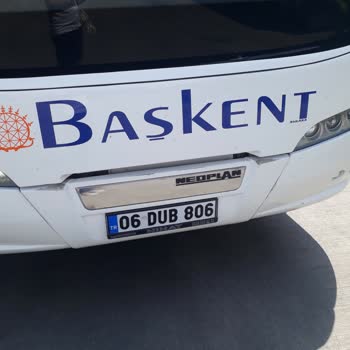 Başkent Turizm Arızalı Otobüsle Y