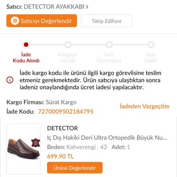 Sürat Kargo'nun Zaman Ve Maddi Açıdan Yaşattığı Mağduriyet