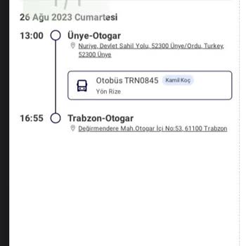 Kamil Koç Otobüs Firması Bilet İptal Etmiyor