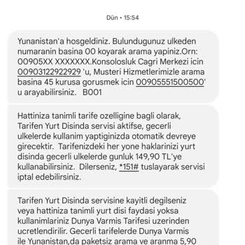Türk Telekom Türkiye Sınırları İçin De Hat Beni Yurt Dışında Görüyor!