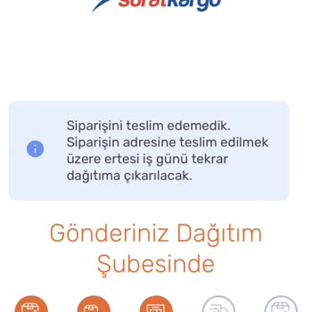 Sürat Kargo Balıkesir Altıeylül Şubesi Gönderimi Getirmiyor