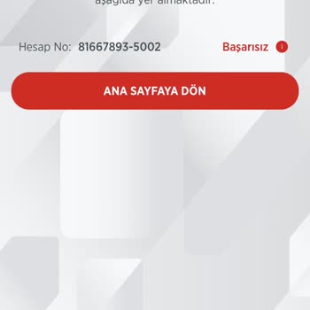 Ziraat Bankası Hesabım Ana Sayfada Gözükmüyor