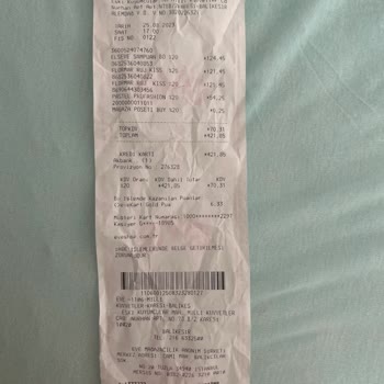 Eve Bana Ait Olmayan Kartla İşlem