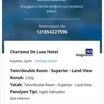 Charisma Hotel Kuşadası Can Tehlikesi Olan Bir Otel