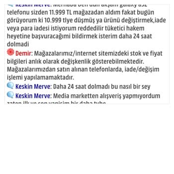 Media Markt Pişmanlığı Bir Daha Tövbe