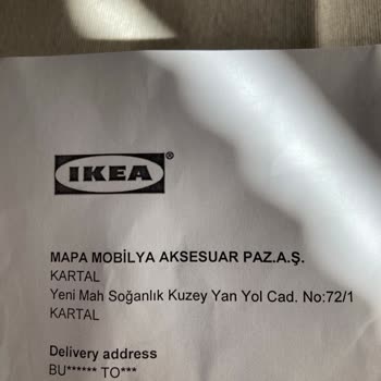 IKEA Hasarlı Ürünü Teslim Edip Sorunu Çözmüyorlar!