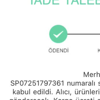 Dolap Satış İadesi Kargo Ücreti Çıkarması