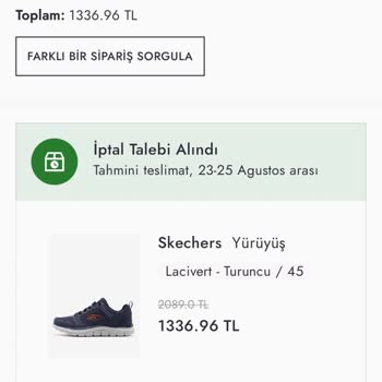 Boyner Siparişimin Gecikme Sorunu.