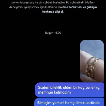 Doremi Accessory Çelik Kararmaz Ürünlerde Renk Atması Oldu