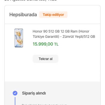 Hepsiburada Honor 90 Hediye Kulaklık Sorunu