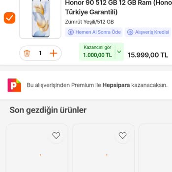 Hepsiburada Honor 90 Hediye Kulaklık Sorunu