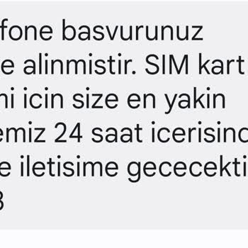 Vodafone Kartım Aktif Olmadı