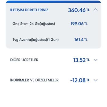 Turkcell Tyg Adında Kesilen Ücret
