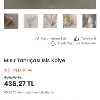Tekbitane.com Altın Kaplama Kolye Aldatmacası