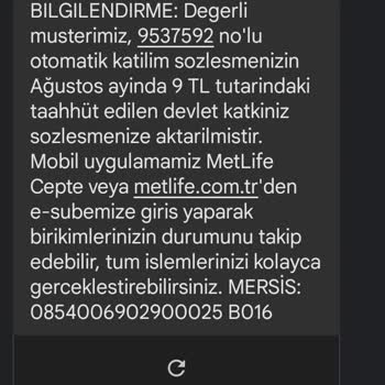 Metlife Emeklilik ve Hayat Adıma Hesap Açılması