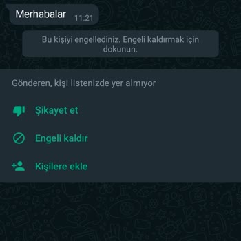WhatsApp Yurt Dışı Numaradan Mesaj Gelmesi